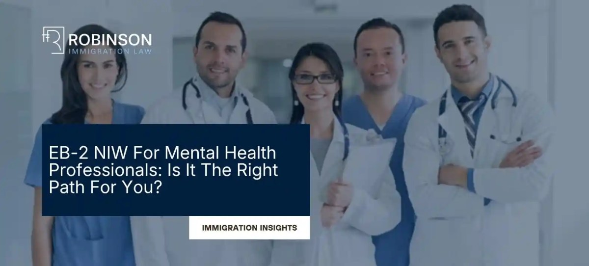 EB-2 NIW For Mental Health Professionals: How To Apply