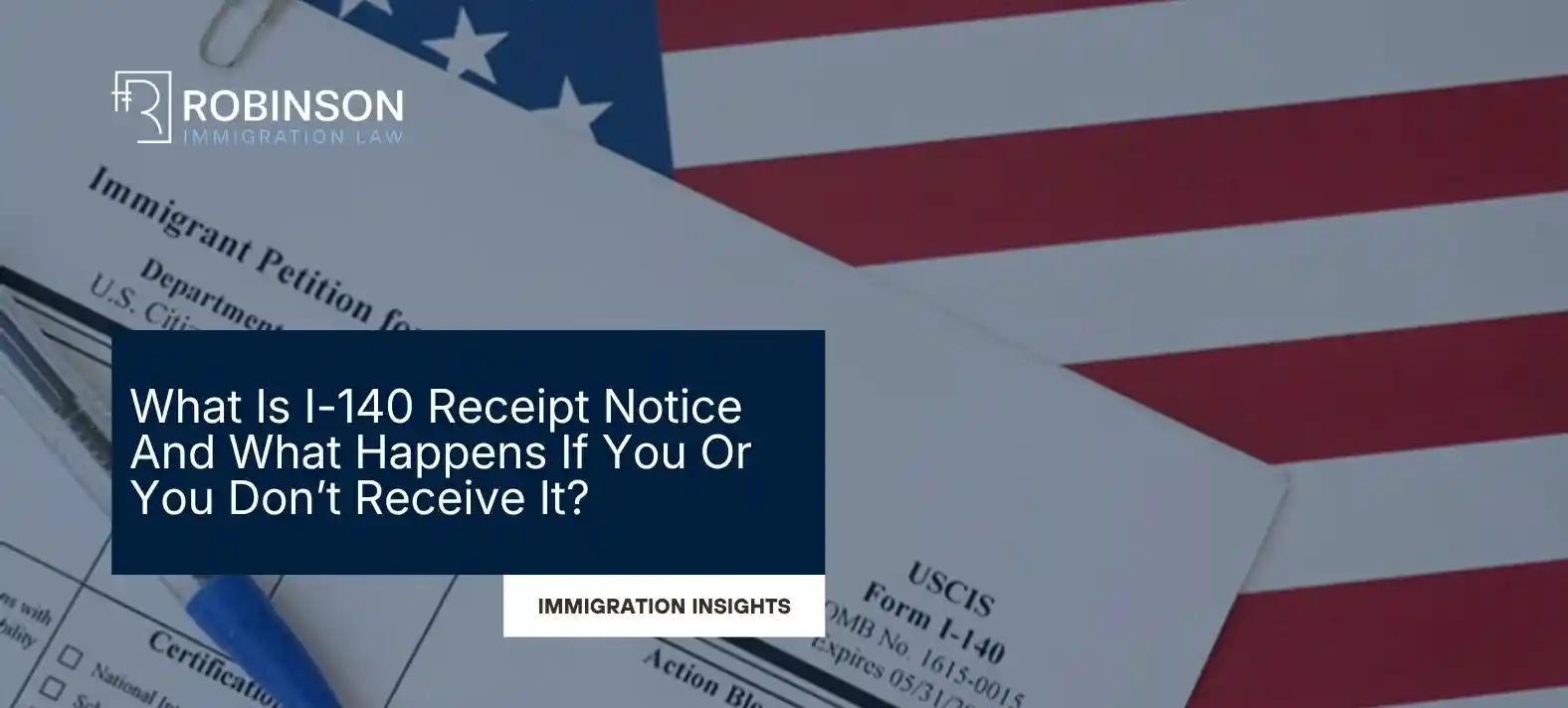 I-140 Receipt Notice