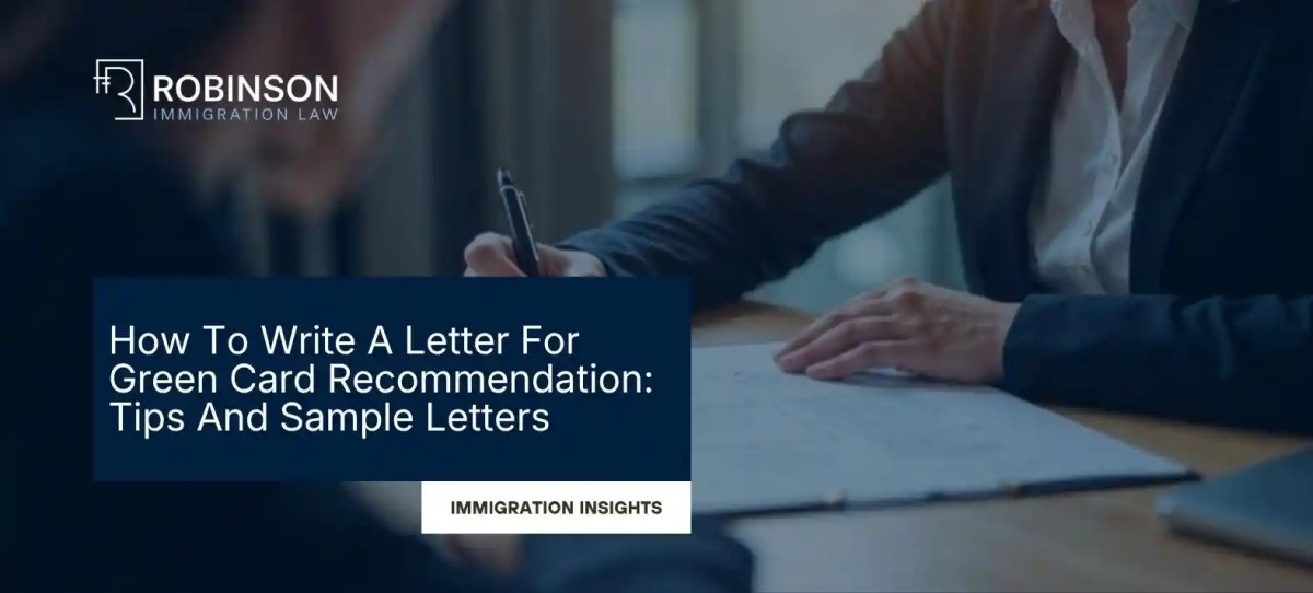 How To Write A Letter For Green Card Recommendation?