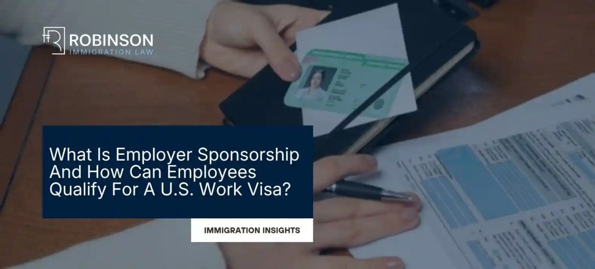 What Is Employer Sponsorship And How Does It Work?