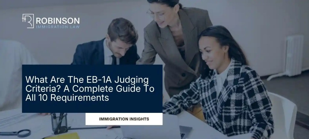 EB-1A Judging Criteria