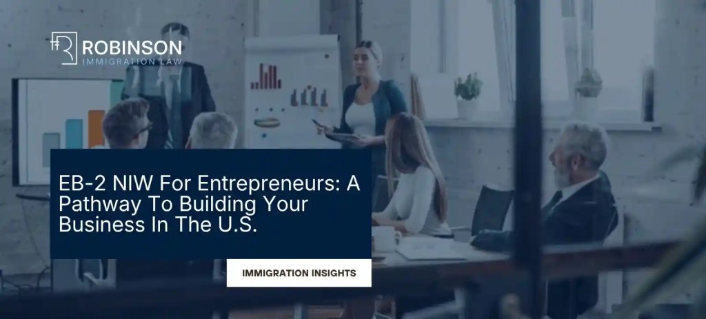 EB-2 NIW For Entrepreneurs