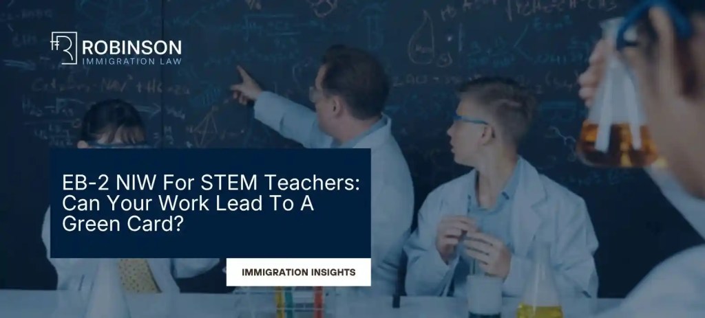 EB-2 NIW For STEM Teachers