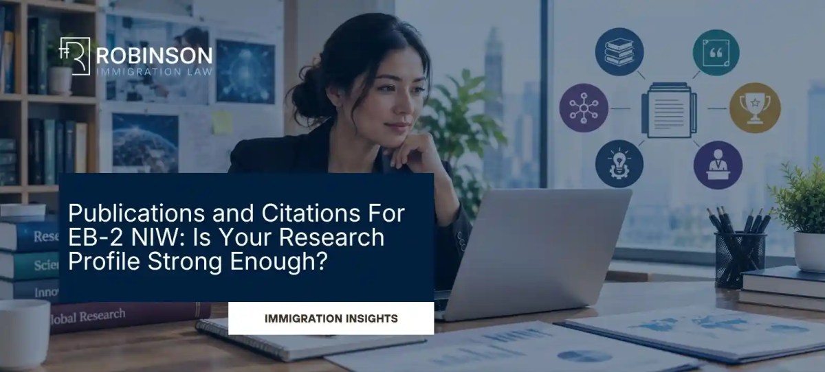 Publications And Citations for EB-2 NIW: Is Your Profile Strong?