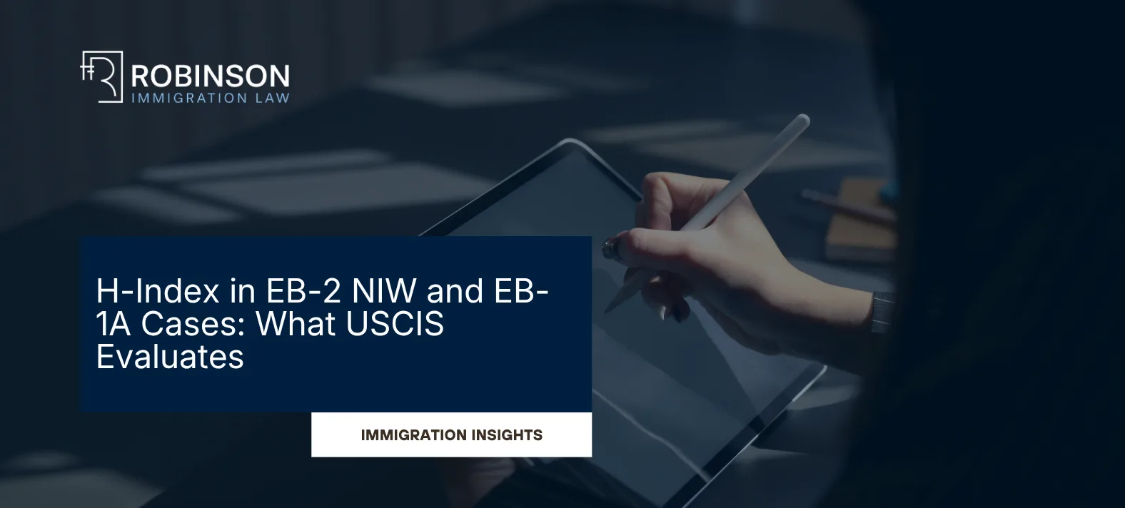 H-Index in EB-2 NIW and EB-1A